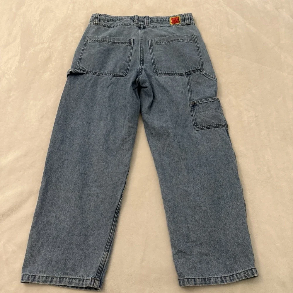Empyre Carpenter Jeans Men Size‎ 30x27 Blue Straight Wide Leg Skater Y2K 90s